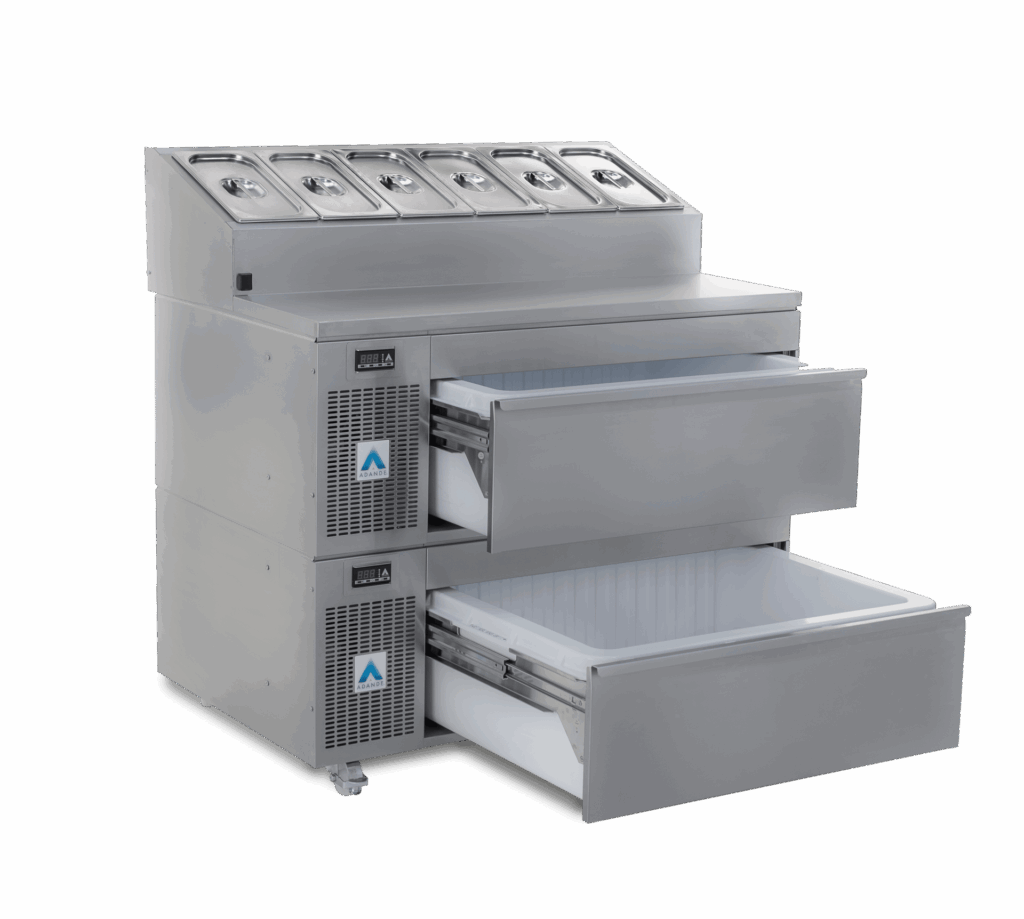 SALADETTE – TWO DRAWER – S2 – SIDE ENGINE – VCS2