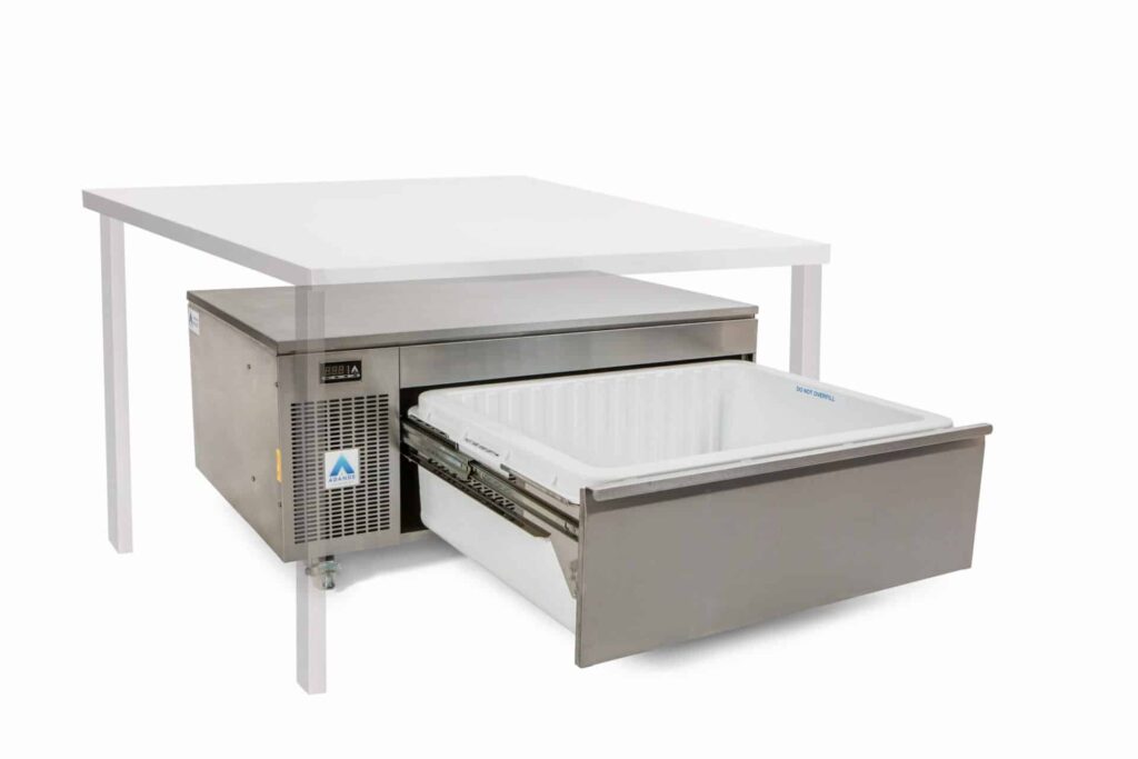 UNDER-COUNTER – SHALLOW – ONE DRAWER – SIDE ENGINE – VLS1 SERIES