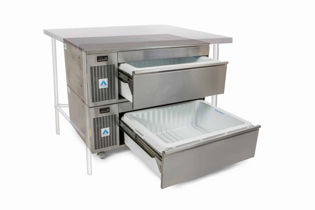 UNDER-COUNTER – TWO DRAWER – SIDE ENGINE – VCS2 SERIES
