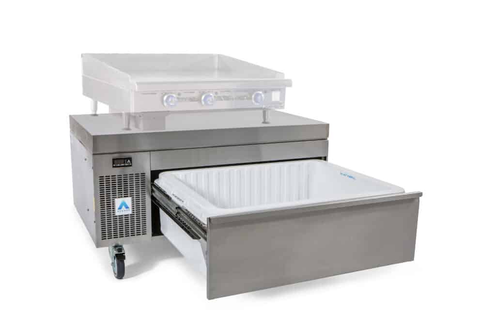 Cajón refrigerado comercial base de cocción para línea caliente – VCS1