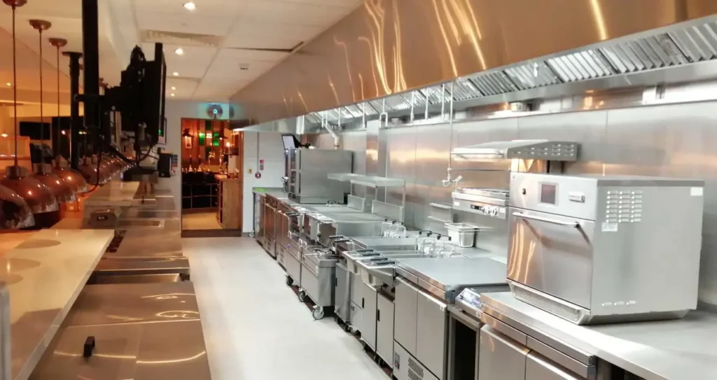 Diseño de una cocina profesional